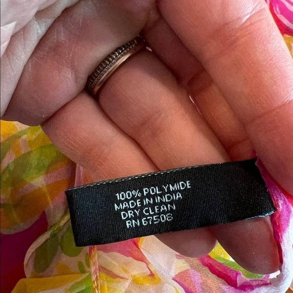 Cynthia Rowley Multicolor Floral Wrap - Picture 3 of 5